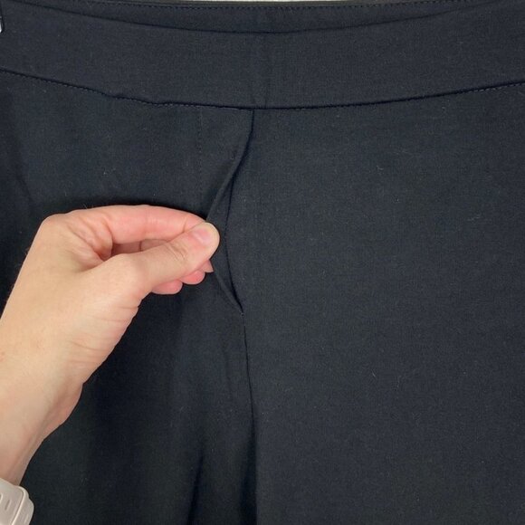 NEW One by Chapter One Nordstrom Black High Rise Leggings Flare Size Small Pants - Picture 3 of 10